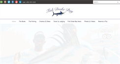 Desktop Screenshot of fishdrakebay.com